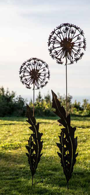 Gartenstecker Metall